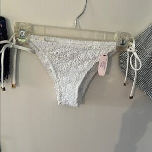 Victorias Secret Skimpy White string bikini